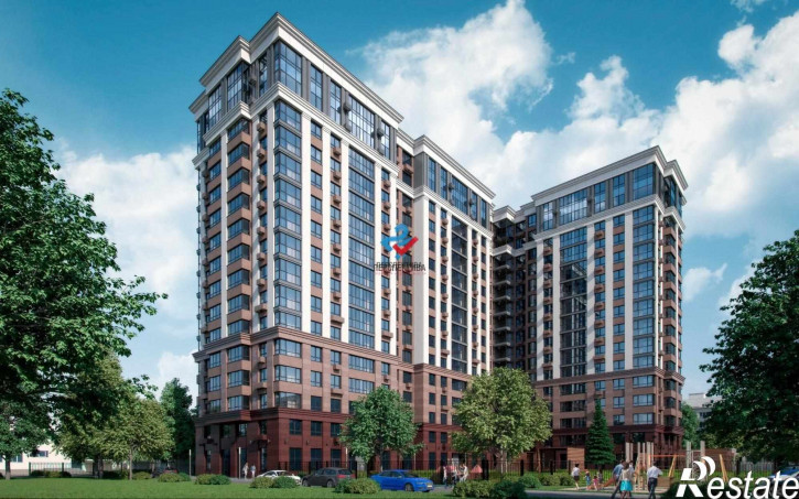 3-комн квартира в новом доме Ладожская улица, 9