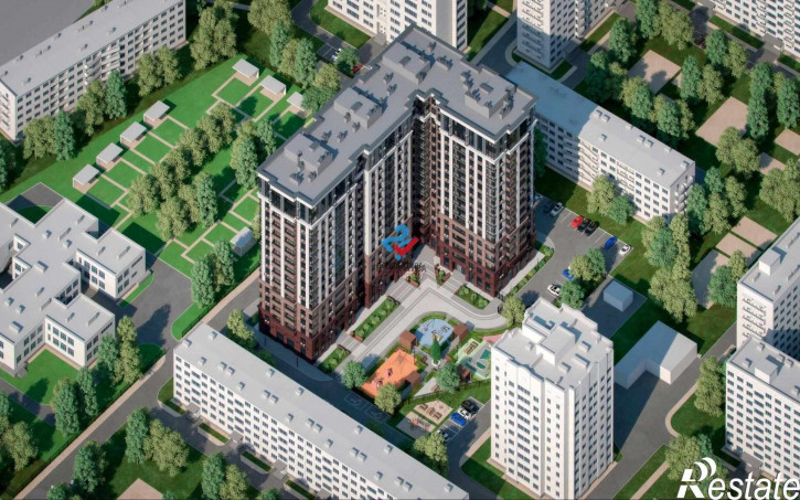 3-комн квартира в новом доме Ладожская улица, 9