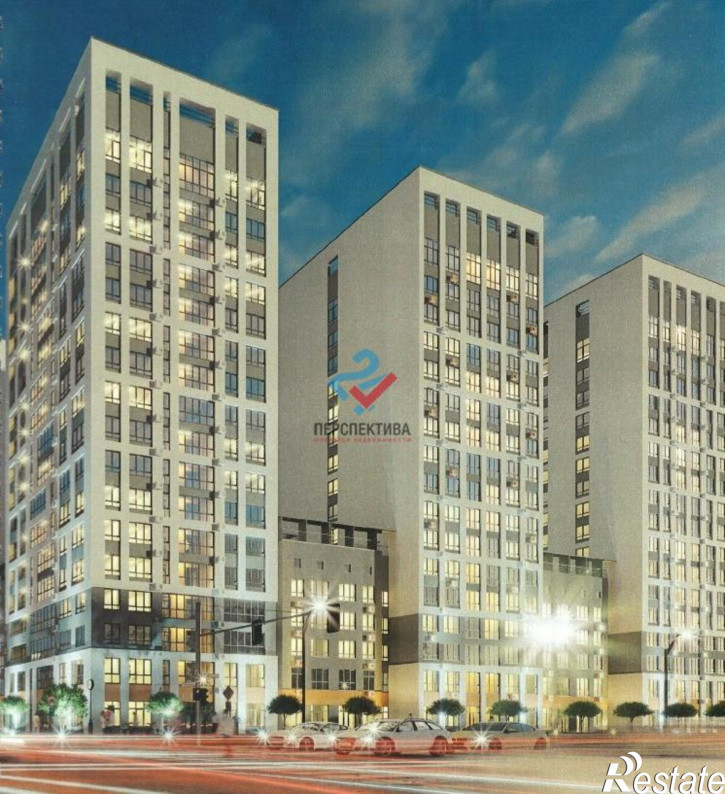 3-комн квартира в новом доме улица Рахманинова