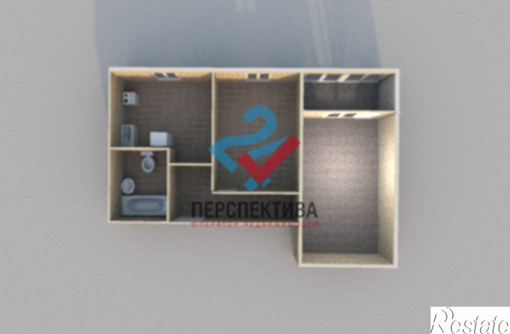 2-комн квартира в новом доме Ладожская улица, с3