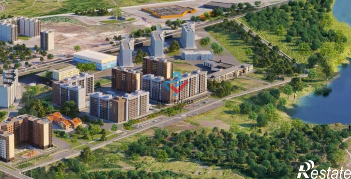 1-комн квартира в новом доме Ладожская улица, с3