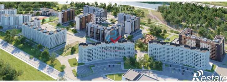 2-комн квартира в новом доме Ладожская улица, с3
