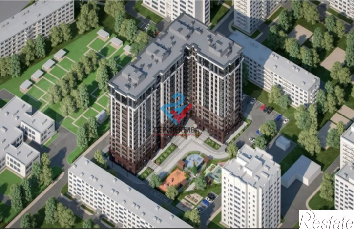 1-комн квартира в новом доме Ладожская улица, 9