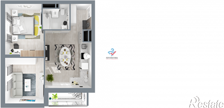 3-комн квартира в новом доме 3-й проезд Рахманинова, 2