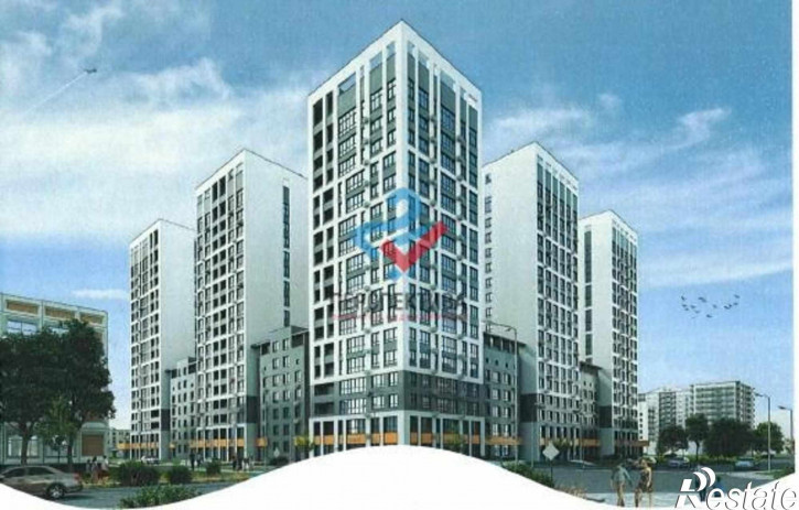 1-комн квартира в новом доме 3-й проезд Рахманинова, 2