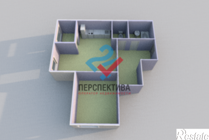 2-комн квартира в новом доме село Засечное,  микрорайон Город Спутник