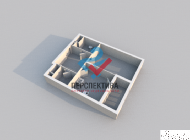 1-комн квартира в новом доме улица Студёный Кордон, 47