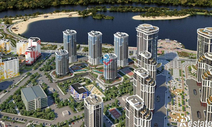 2-комн квартира в новом доме село Засечное,  микрорайон Город Спутник
