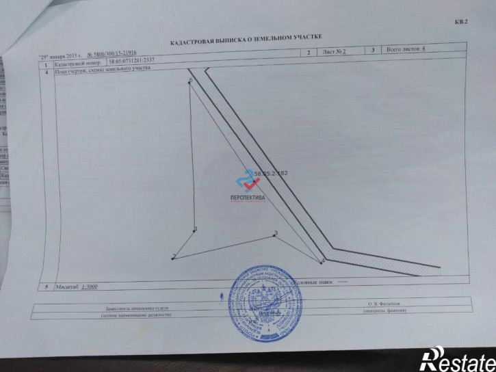 Земельный участок Бессоновский район,  деревня Васильевка