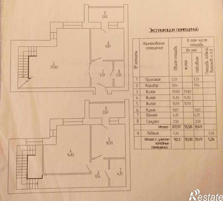 3-комн квартира Победы Улица,54к5