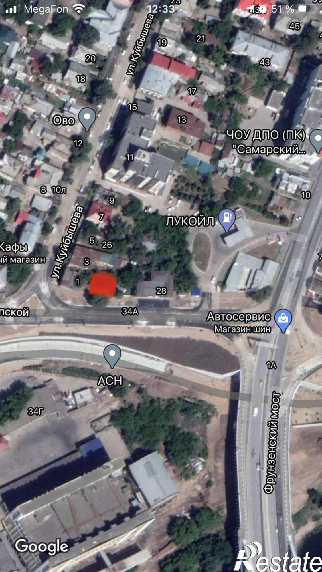 Купить землю, земельный участок за 3 800 000 рублей на Крупской улица, 26