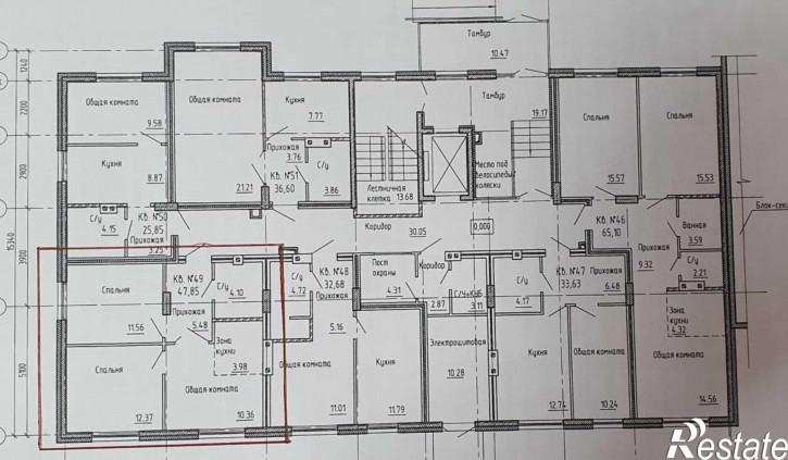 3-комн квартира в новом доме тракт. Змеиногорский, 35А/2