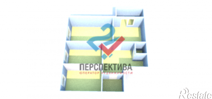 3-комн квартира в новом доме село Засечное,  микрорайон Город Спутник