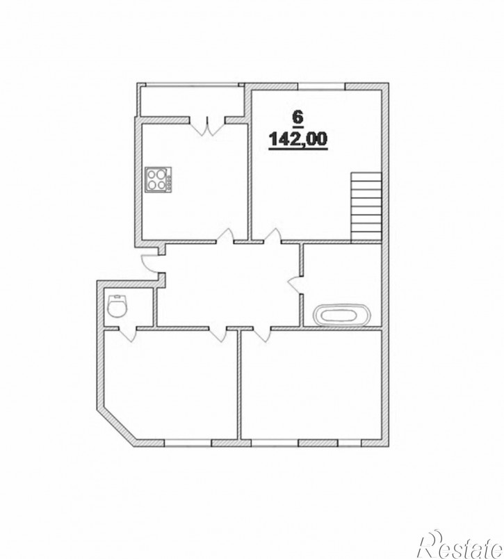5-комн квартира Поселковая ул, 32