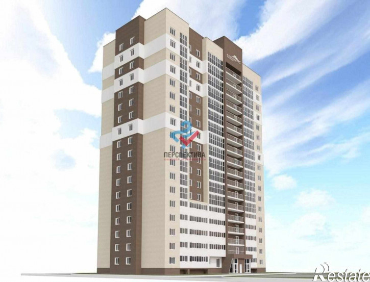 2-комн квартира в новом доме улица Антонова, 2А