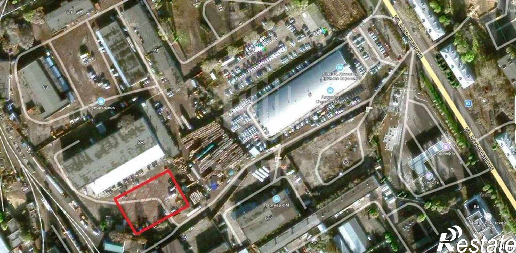 Сдать землю, земельный участок за 50 000 рублей на Космонавтов улица, 6Ж