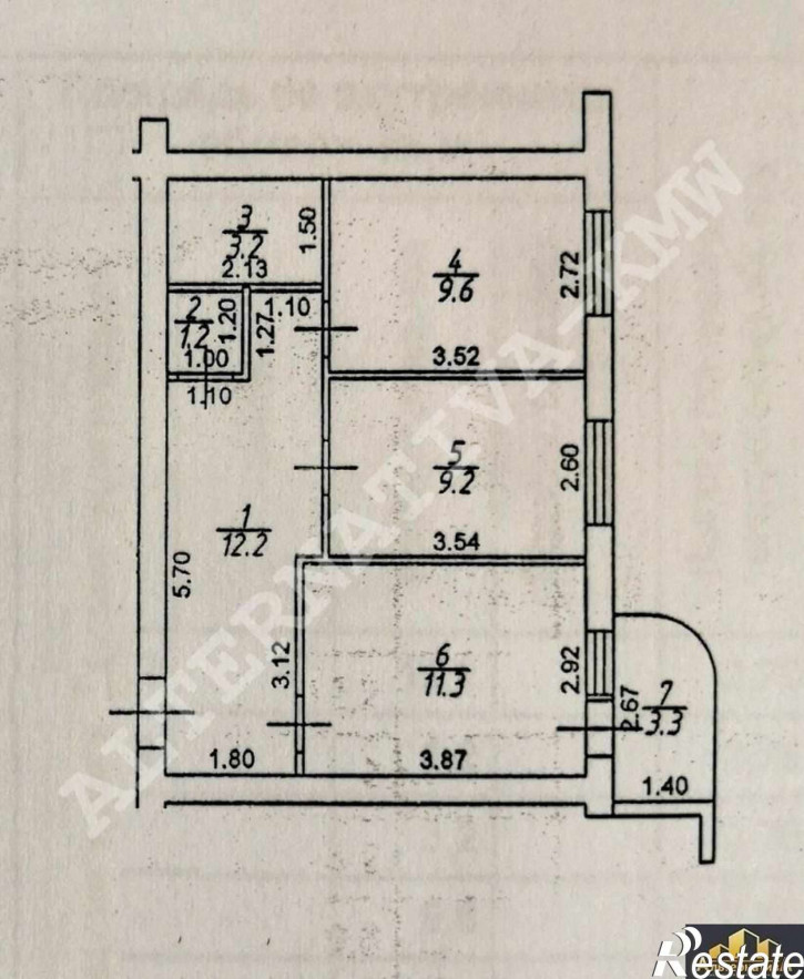 2-комн квартира Римгорская ул.