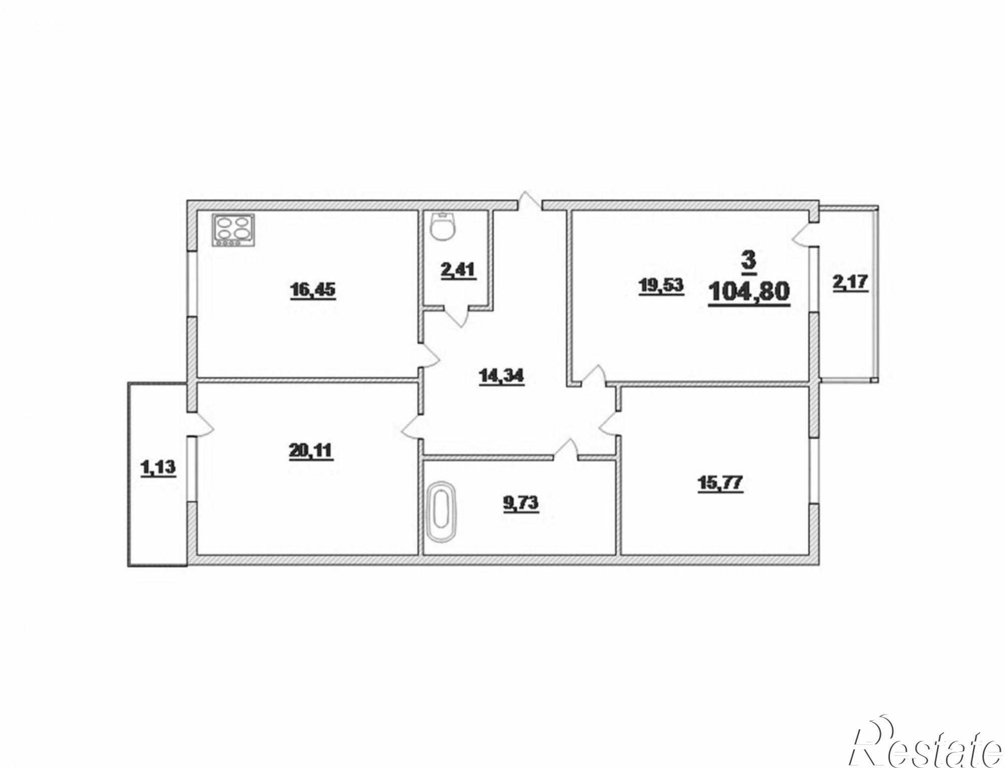 Купить квартиру за 12 000 000 рублей на Сержанта Колоскова ул, 8