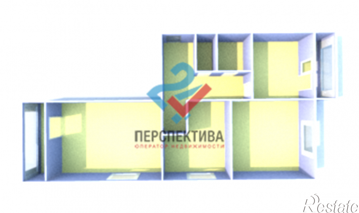 3-комн квартира в новом доме жилой комплекс Новелла,  с3