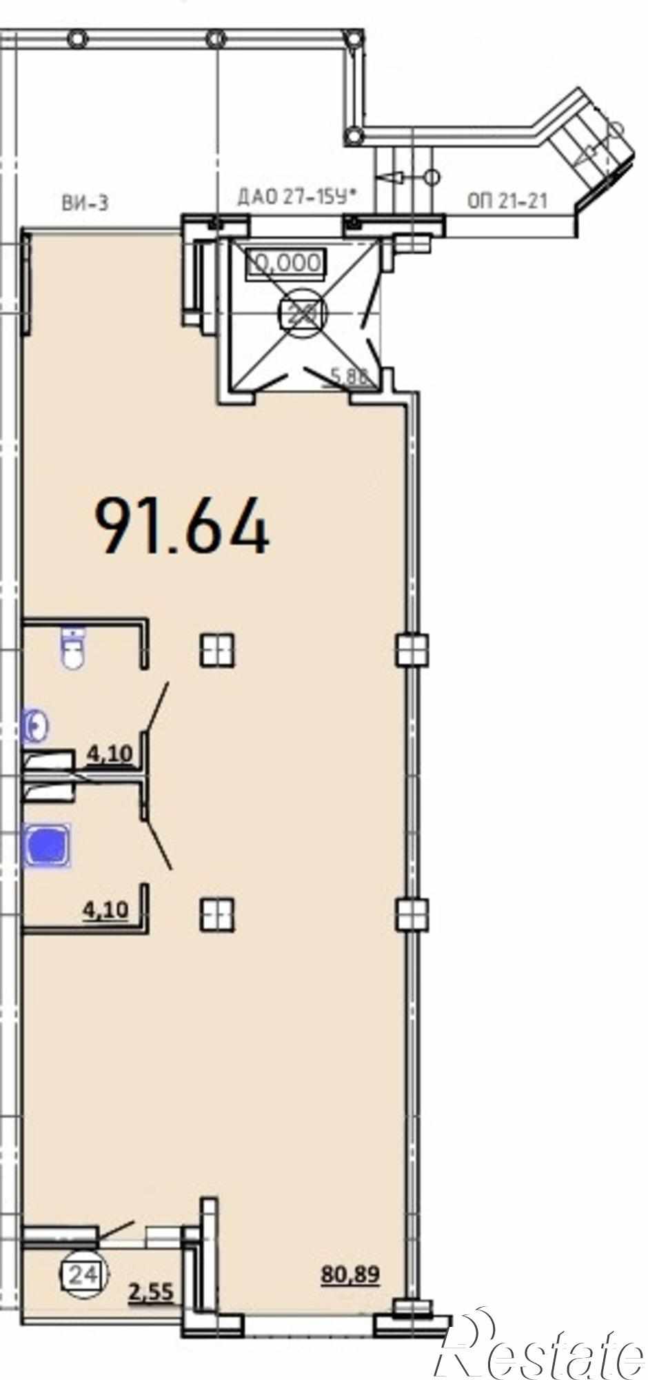 Купить торговое помещение за 5 040 200 рублей на ул. Валентина Скороходова, д. 21