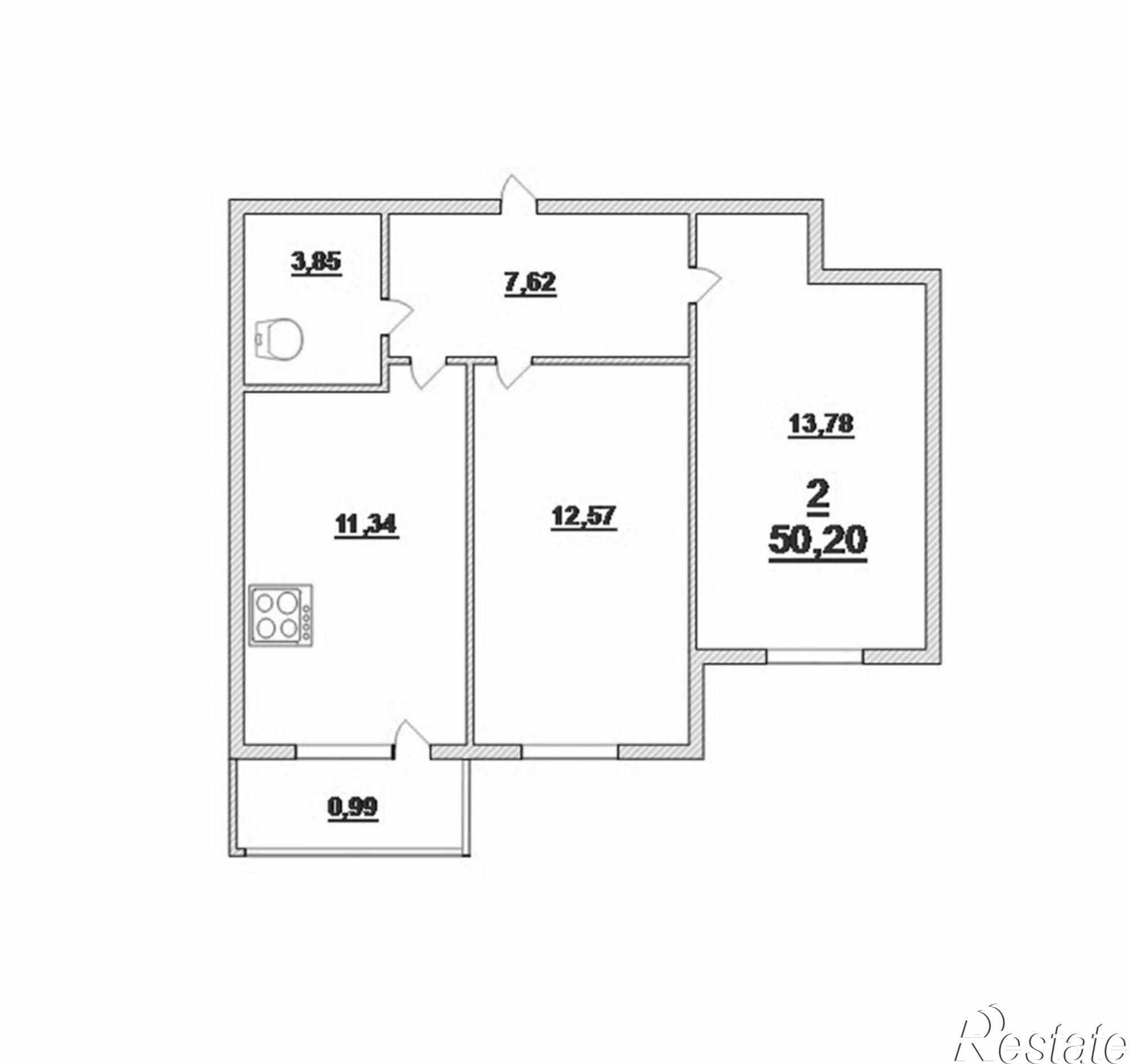 Купить квартиру за 5 600 000 рублей на Каштановая аллея ул, 97