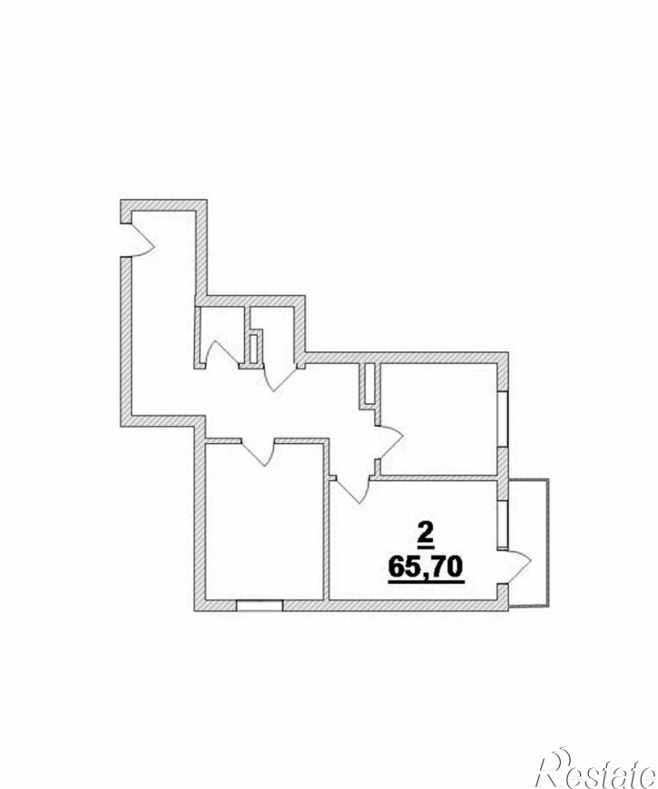 2-комн квартира Генерала Челнокова ул, 48