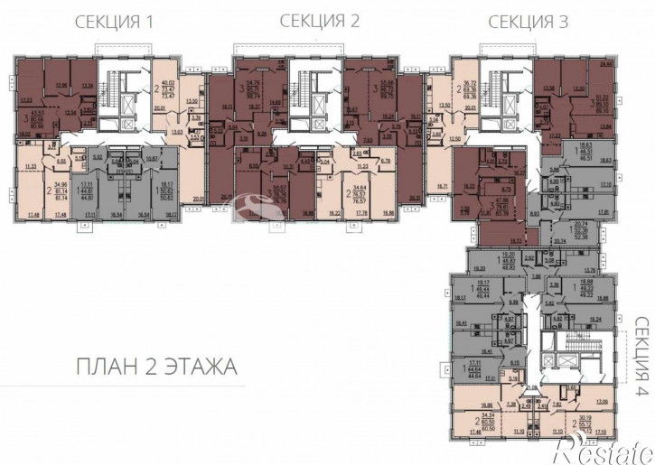 1-комн квартира в новом доме улица Ладожская, 9