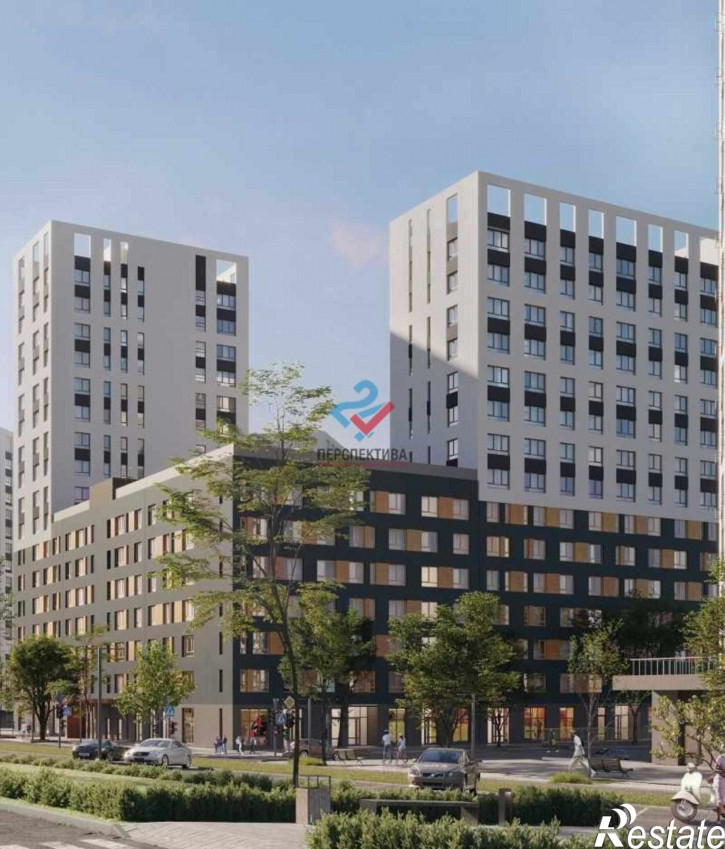 2-комн квартира в новом доме жилой комплекс Апгрейд,  с2