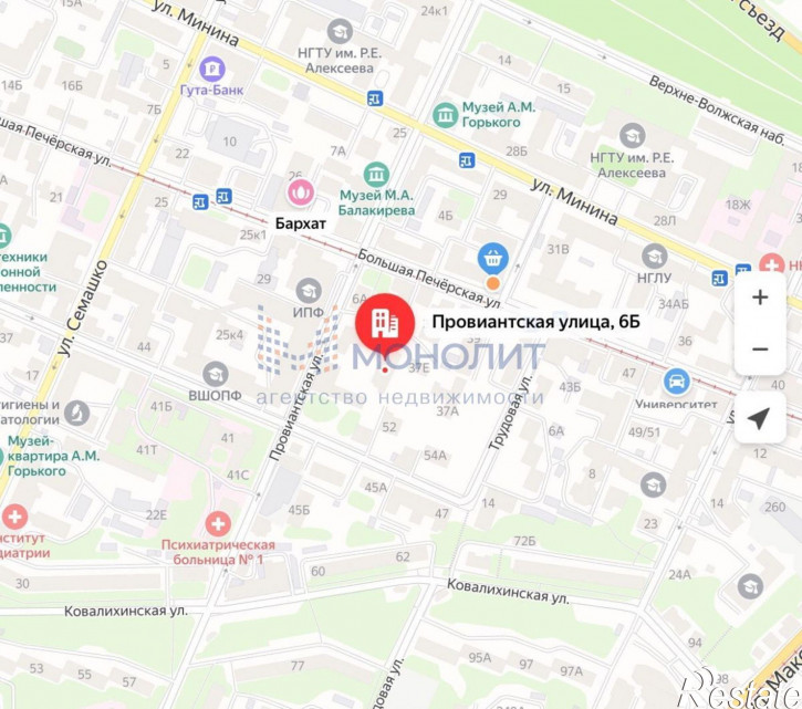 Помещение свободного назначения Провиантская, 6Б