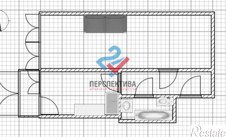 1-комн квартира Светлая улица, 11