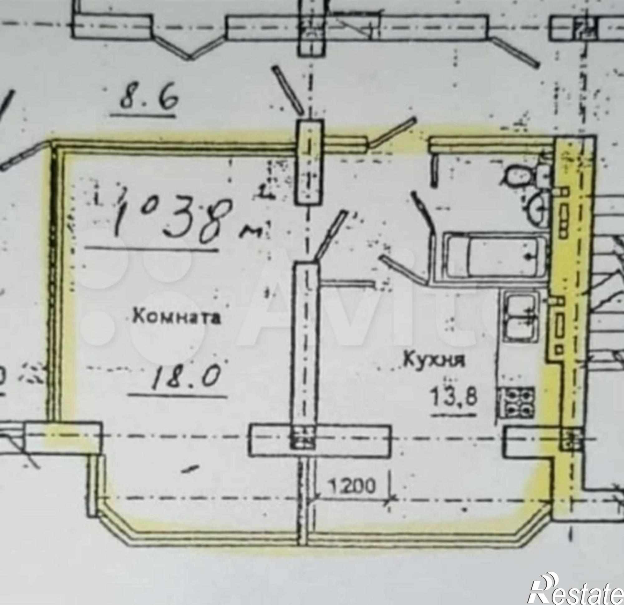 Купить квартиру за 3 100 000 рублей на Оранжерейная ул