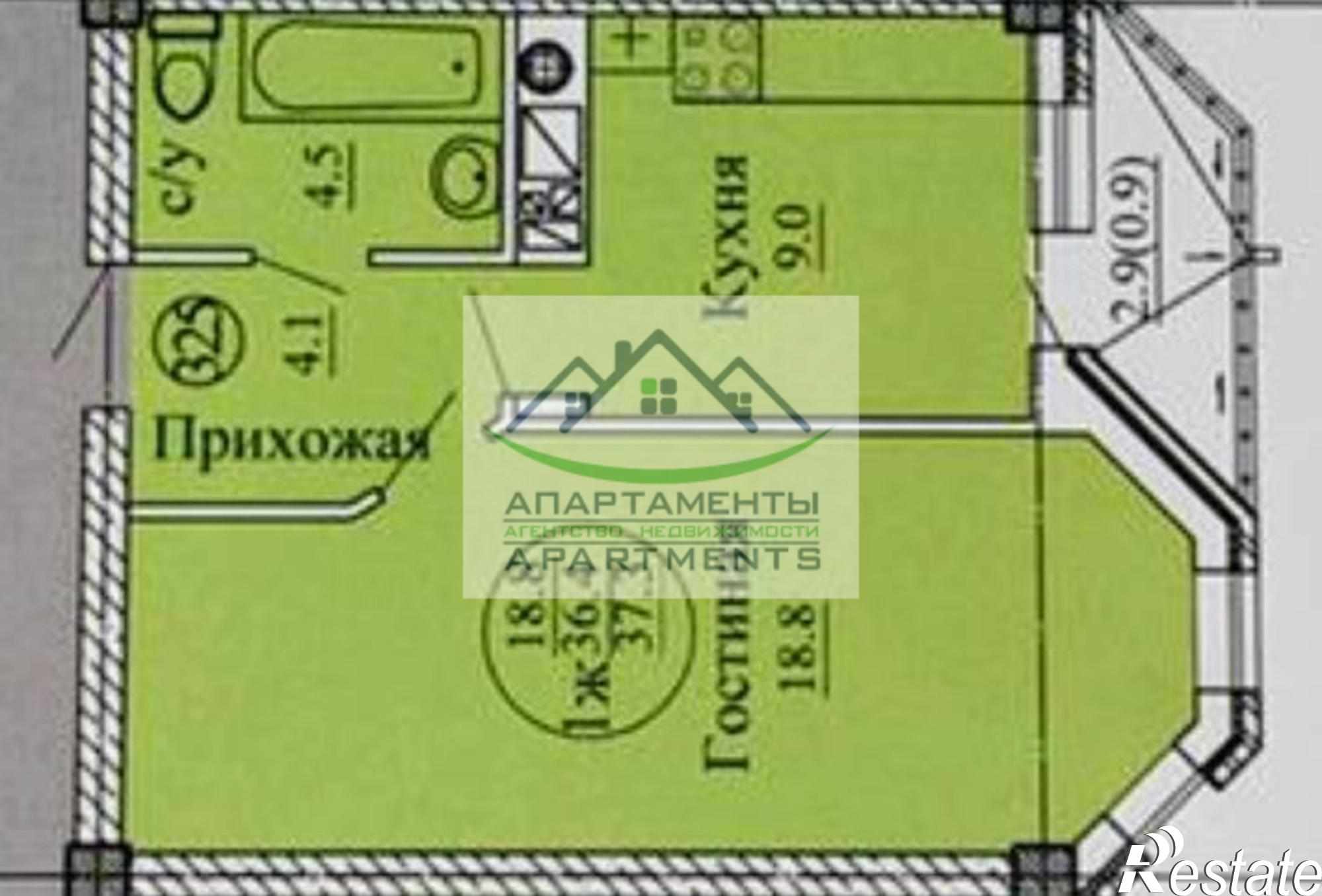 Купить квартиру за 5 000 000 рублей на Адмиральского ул, 1А