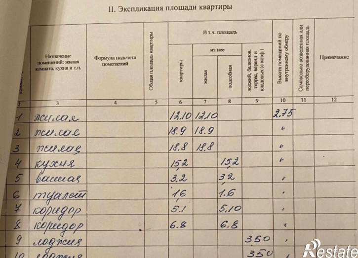 3-комн квартира Пестова ул, 36/2