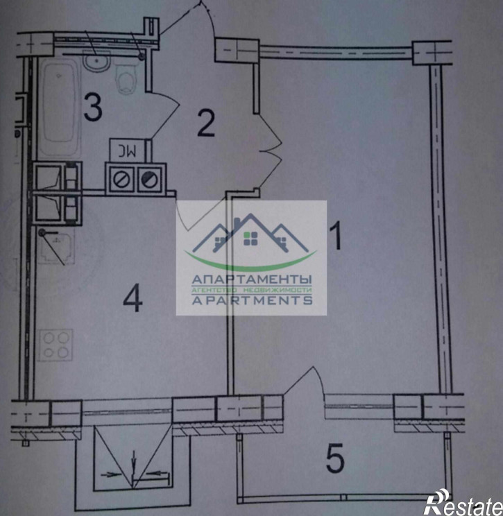 1-комн квартира Булгакова ул
