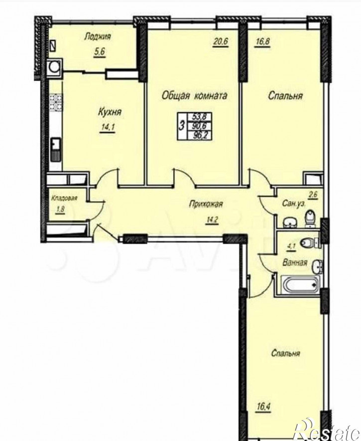 3-комн квартира Ленина ул, 480Б