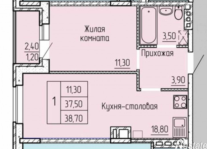 1-комн квартира Горького ул