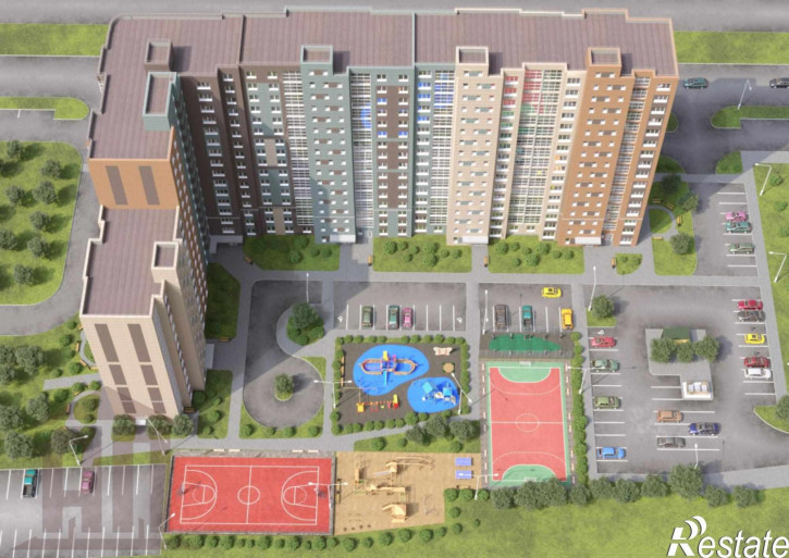 1-комн квартира в новом доме Псковская ул, 3