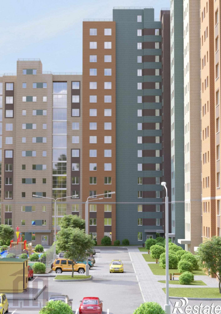 1-комн квартира в новом доме Псковская ул, 3