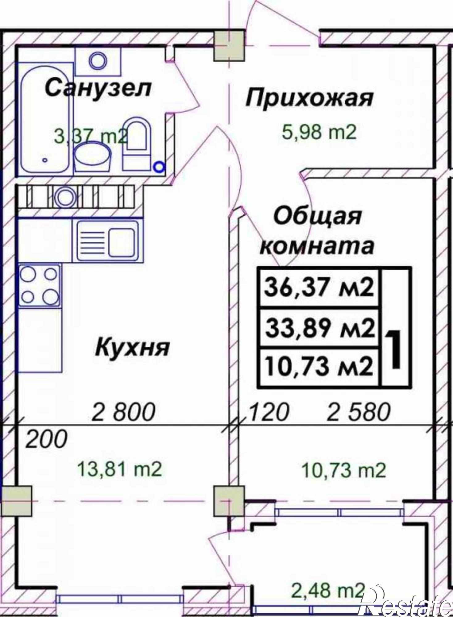 Купить квартиру за 5 000 000 рублей на п. Супсех