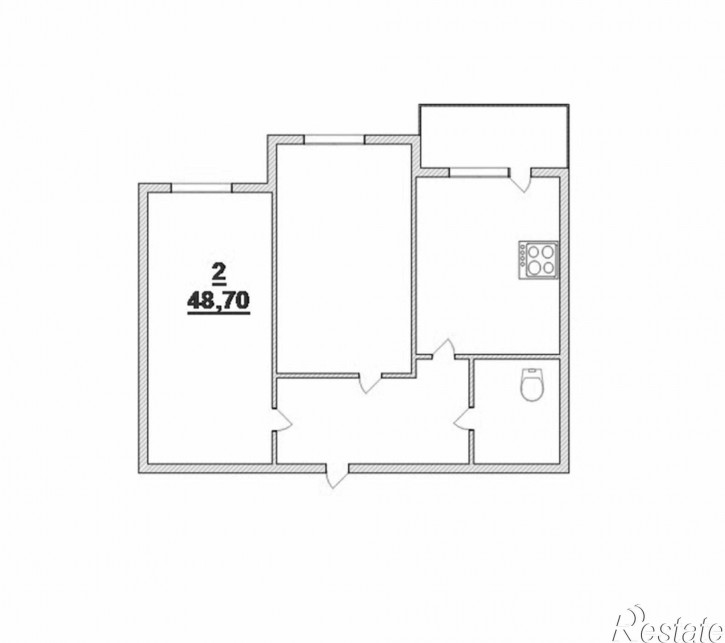 2-комн квартира А.Невского ул, 259
