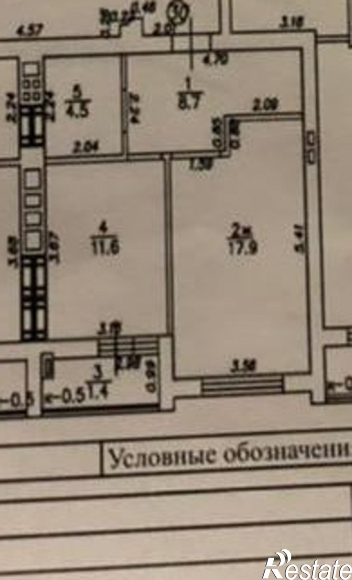 1-комн квартира Виктора Денисова ул, 22