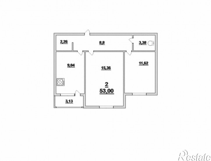 2-комн квартира Маршала Жукова ул, 10
