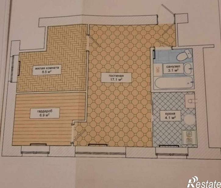 2-комн квартира Салтыкова-Щедрина ул, 7