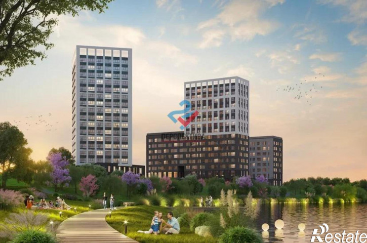 2-комн квартира в новом доме жилой комплекс Апгрейд,  с2
