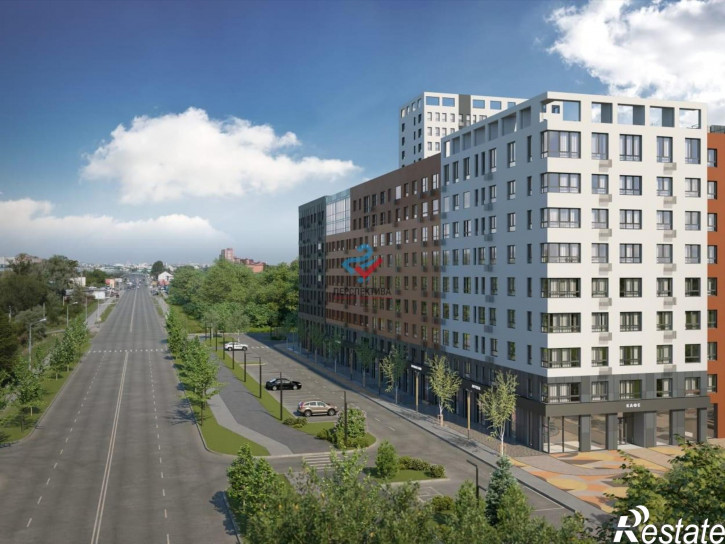 2-комн квартира в новом доме Железнодорожный район,  жилой комплекс Norwood