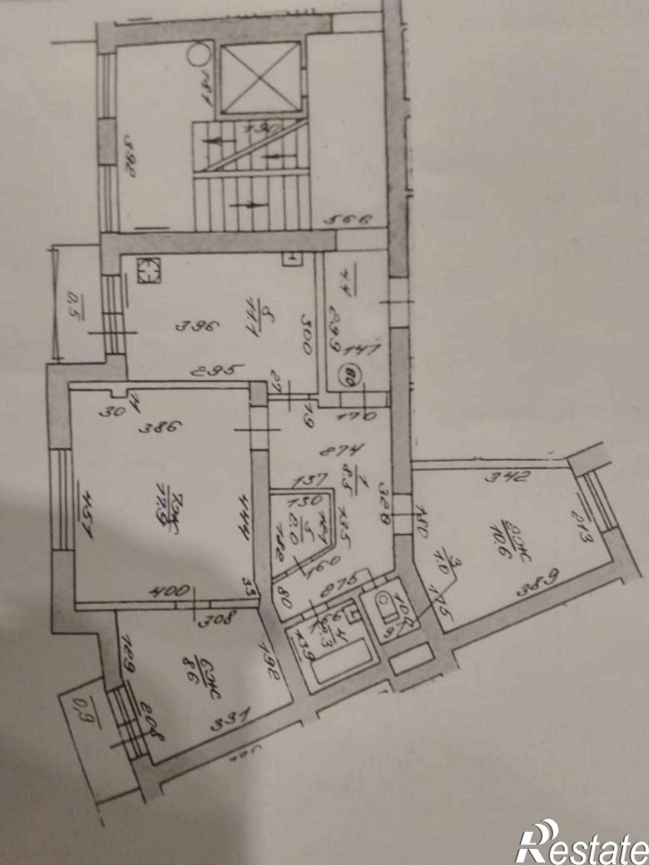 3-комн квартира Гайдара ул, 97