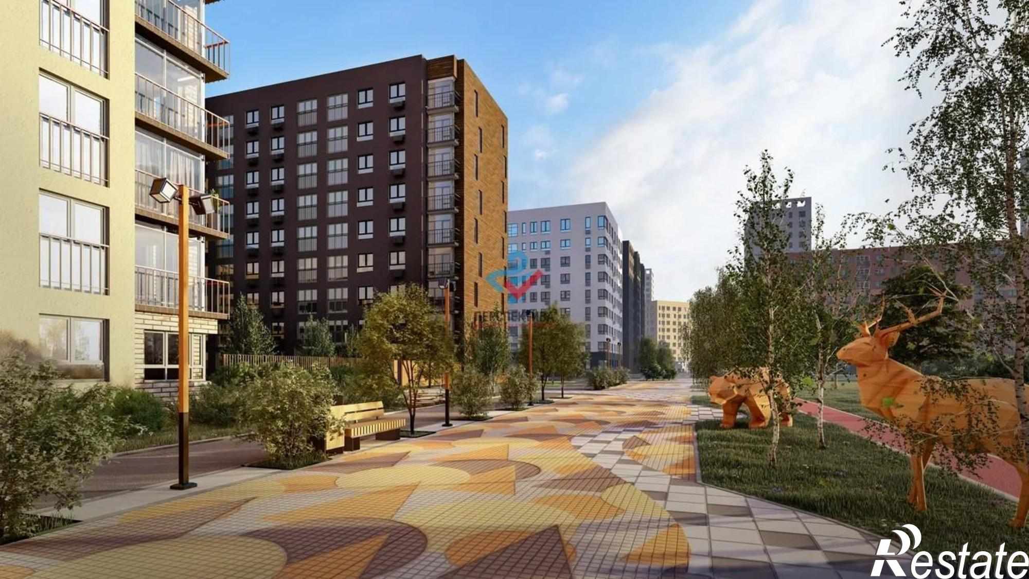 Купить квартиру за 3 128 000 рублей на Железнодорожный район,  жилой комплекс Norwood