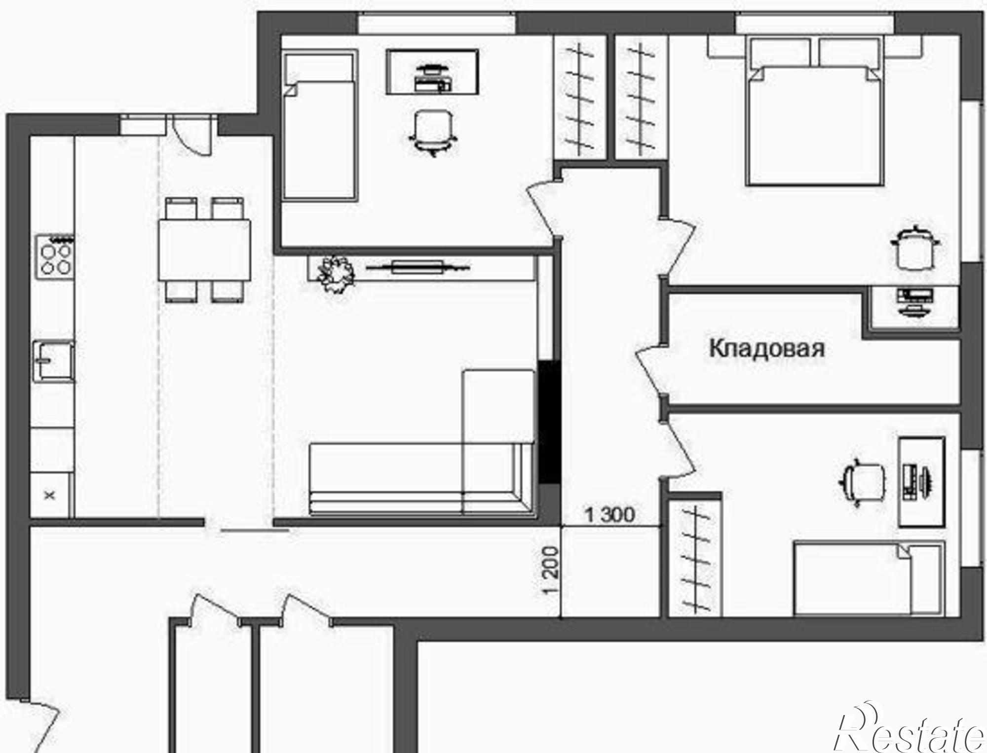 Купить квартиру за 4 700 000 рублей на Кировский проспект, 5/3