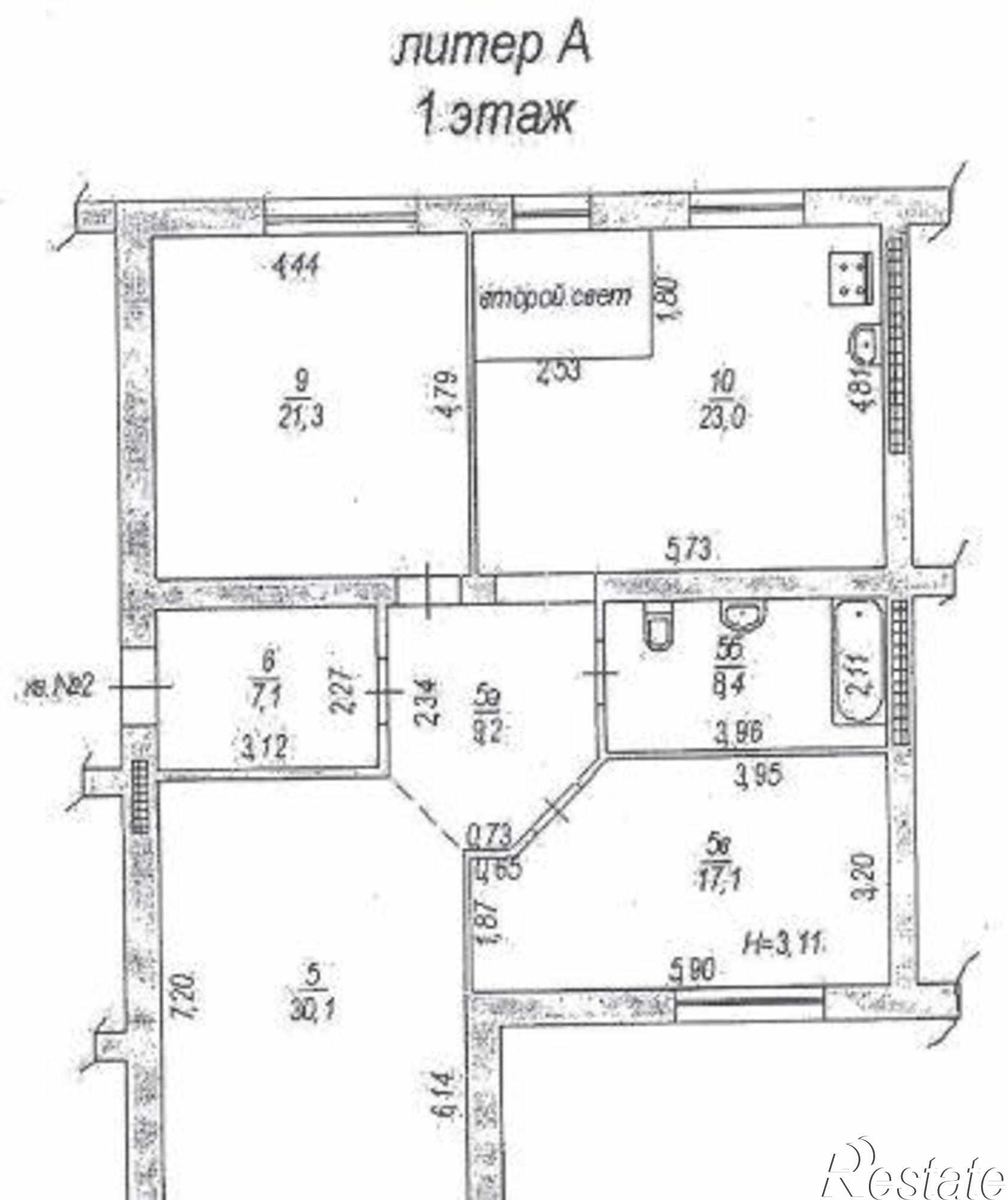Купить квартиру за 10 340 000 рублей на Курортная улица, 102