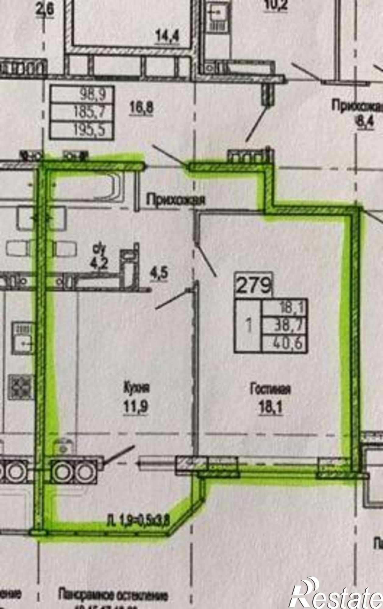 Купить квартиру за 3 670 000 рублей на улица Вересаева, 101/1с2